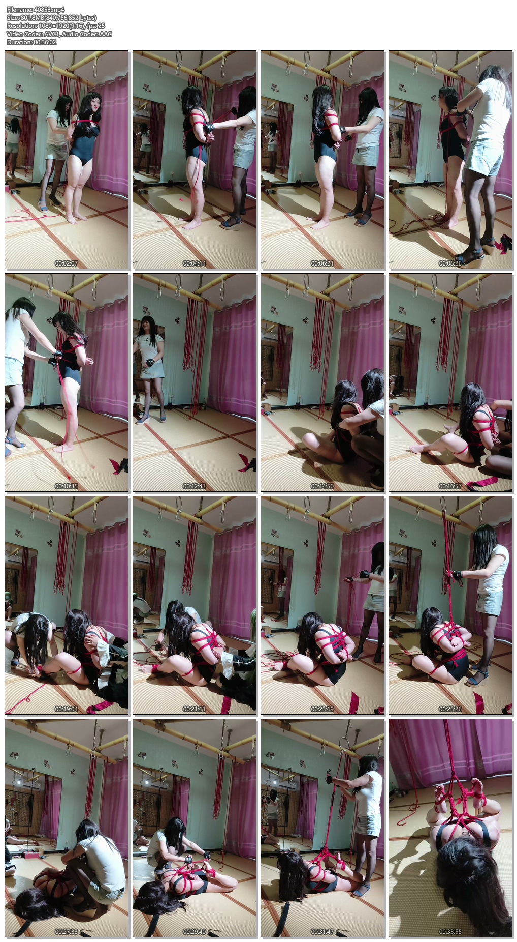 40853----【喜欢捆绑的灵儿】新来的伪娘小m来做客体验绳吊驷马 第一集.jpg