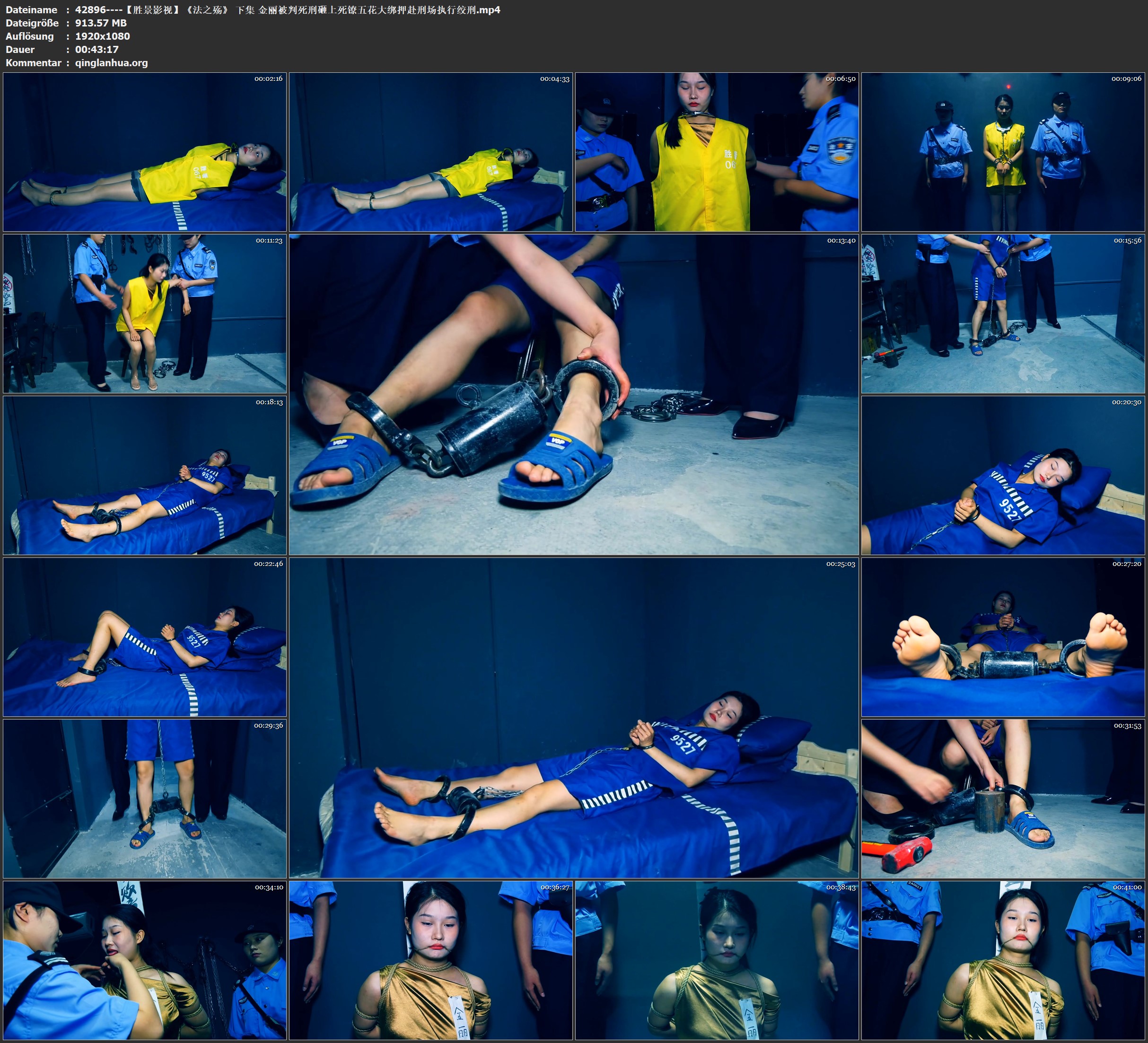42896----【胜景影视】《法之殇》 下集 金丽被判死刑砸上死镣五花大绑押赴刑场执行绞刑.jpg