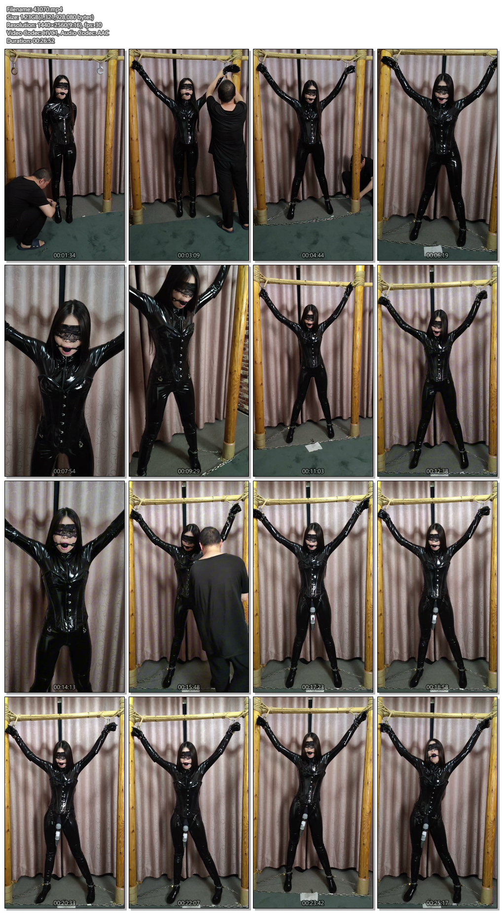 43070----【随心原创】杨蕊 残酷折磨胶衣搜查官 极限双铐长时间固定 震动 止不住的口水.jpg