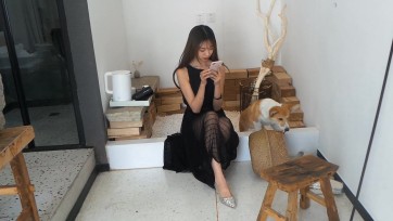 【纵横工作室】新模雨晴后院试镜