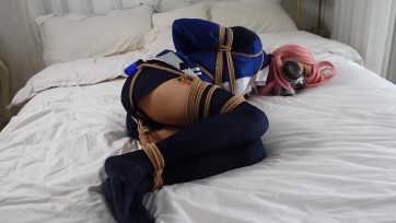 【叶沫沫】“面罩少女与翻花绳”第一期 （捆绑SP）