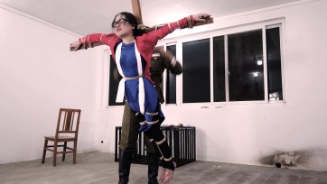 【樱束原创】《热血烈女之女版耶稣》一地下组织女情报员不小心被抓，落入敌人的陷阱