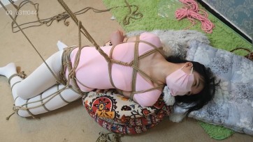 【随心原创】杨蕊 白丝体操服 折腿吊和反弓倒掉