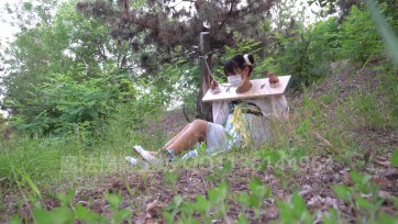 【魔法摄影工坊】新模小翼 古装木枷户外镣铐