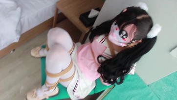 【sll】调教日记-01 白丝双马尾调教日记开启啦，新系列诞生，SP TK，主题着重于调教，藤条，鞭子几下就抽哭了