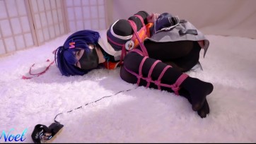 【Noel】绝区零-铃cos 日式紧缚+TK+电击+放置挣扎+鞭打