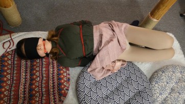 【随心原创】少女媛媛 五花驷马紧缚