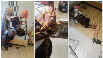 【此间鸽者】绝区零月城柳副科长肉丝OL紧缚冒险