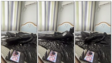 【胶胶者】乳胶男奴第一人称寸止挑战（失败）