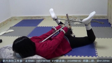 【新月原创】【红豆】白袜K9架 稍微欺负一下她就感觉很棒了