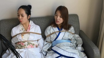 【clz原创】灵粒小艾南昌之OL红色粉色旗袍和白色汉服