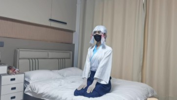 【hx0532】神里绫华COS的修行调教~捆绑+挣扎+湿身+TK+滴蜡