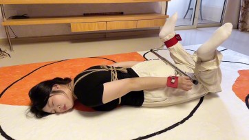 【龙飞绳艺】拘束架 放置 挣扎 驷马