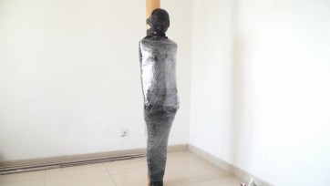 【逍遥】白领的胶带木乃伊全包