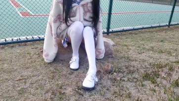 【嗷大喵】《少女遇险记》第五集-【户外篇】-被日式紧缚+TD开启着+尾巴塞着+口球带着口罩遮住，外套盖住外出公园行走散步+撅屁股摇尾巴+回到车上同样的装备不变直接脱掉外套口罩