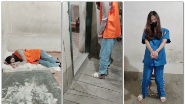 新场景2 洋洋被关押在新的地方，日复一日的劳动改造