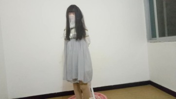 【嗷大喵】捆绑面纱女