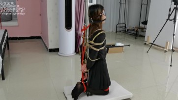 【心悦艺束】苏苏试镜第二集，柱缚堵嘴玩脚