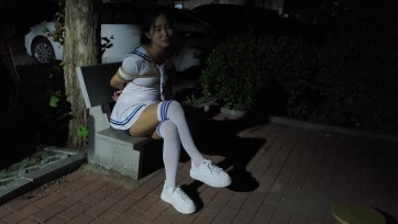 【禾一原创】（夜间访谈）户外捆绑谈话 非常有意思