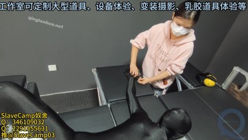 【奴舍】UU、阮阮、诗诗三只女媚同时测试多功能拘束柜