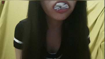 【绳之韵】绳之韵绳模们的“课外作业”之自虐篇：豆豆白袜、芊芊黑丝，两个青春少女脱下自己的袜子，原味堵嘴、自缚，绳奴日常培育