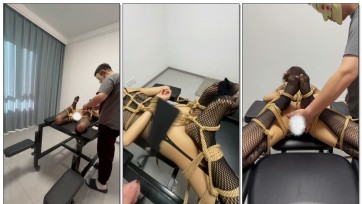 【束人映像】娇小女大被驷马放置在产床上 SP + 揉胸揉阴 + 手指入体快速输出TD入体放置强高 最后用震动伸缩阳具功率拉满瘫软如泥 一波波GC伴随着娇柔的娇喘撸点拉满