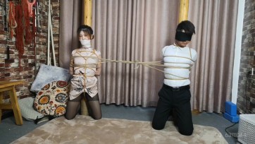 【束缘阁】被绑架的双人情侣