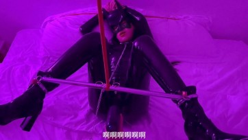 【小奶猫】【我的素人小姐】【素人体验课】差点把分腿器玩坏了 你吐舌头的样子真的很骚～