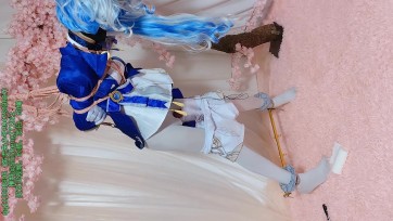 【时生】芙宁娜gang勾吊，强制踮脚tk，带锁小可爱的锁内刺激调叫