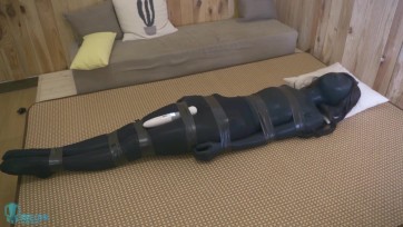 【闪闪工作室】女同学JK+全包紧身衣+防毒面具