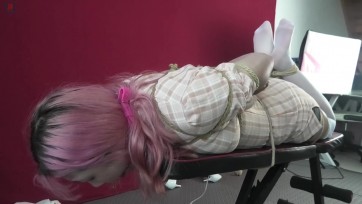 【绳之韵】“一步到位”的重度“面试”，野丫头试镜下集：自称“女攻”倾向的叛逆丫头逐渐沉沦在捆绑受虐的快感当中，M天性初绽放，反复强高，诚实的身体在颤栗中逐渐屈服