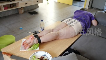 【艾彩】【第5风格】35码玉足上的牛排大餐