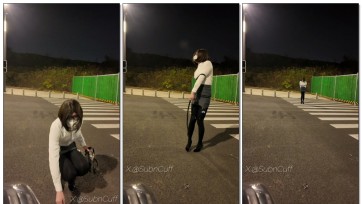 【Sub咔咔】户外OL过马路取钥匙挑战SubM